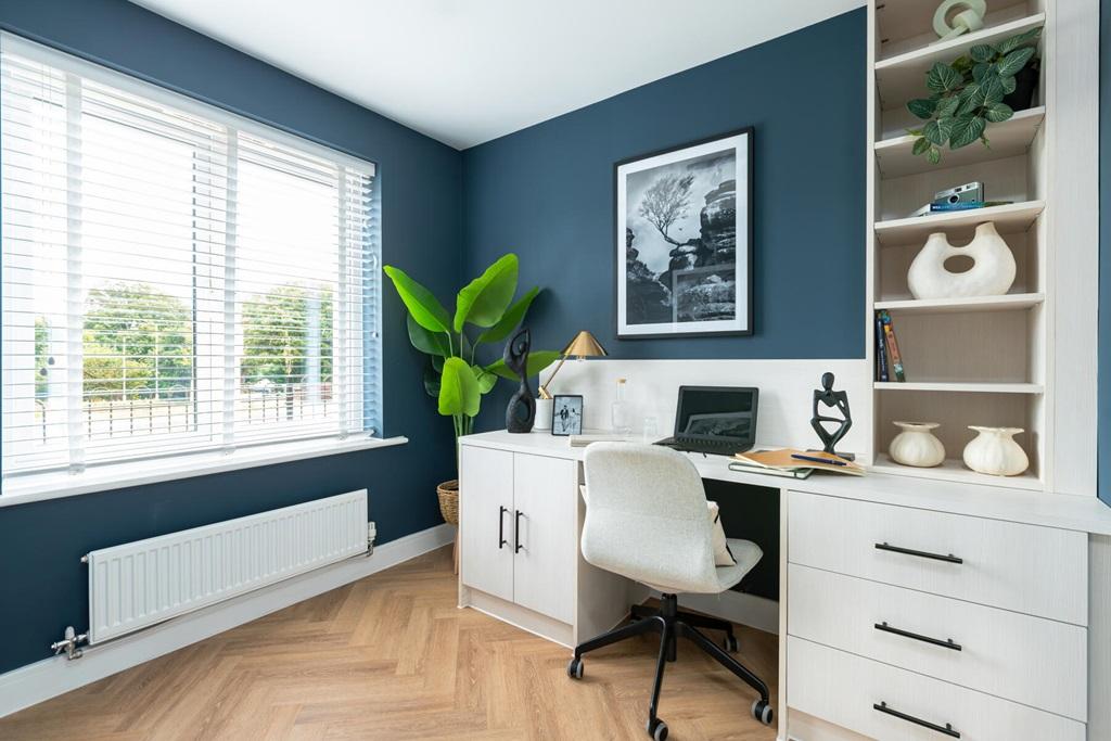 A designated space to work from home
