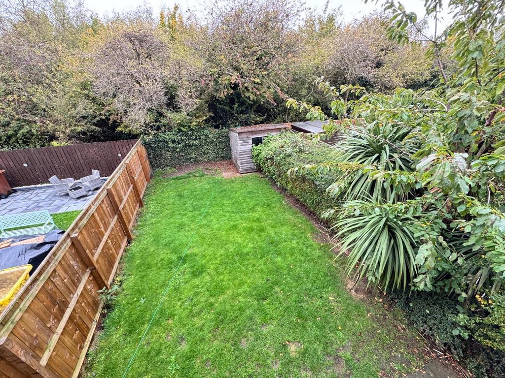 Rear garden