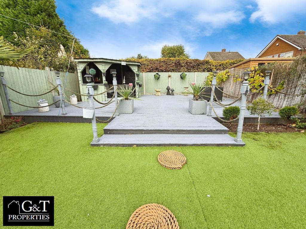 Rear garden