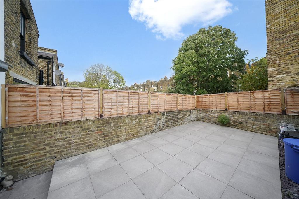 Private rear garden