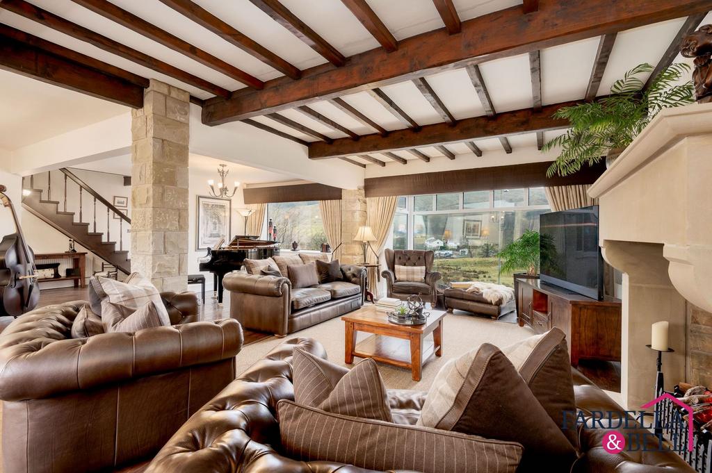 Open plan living room