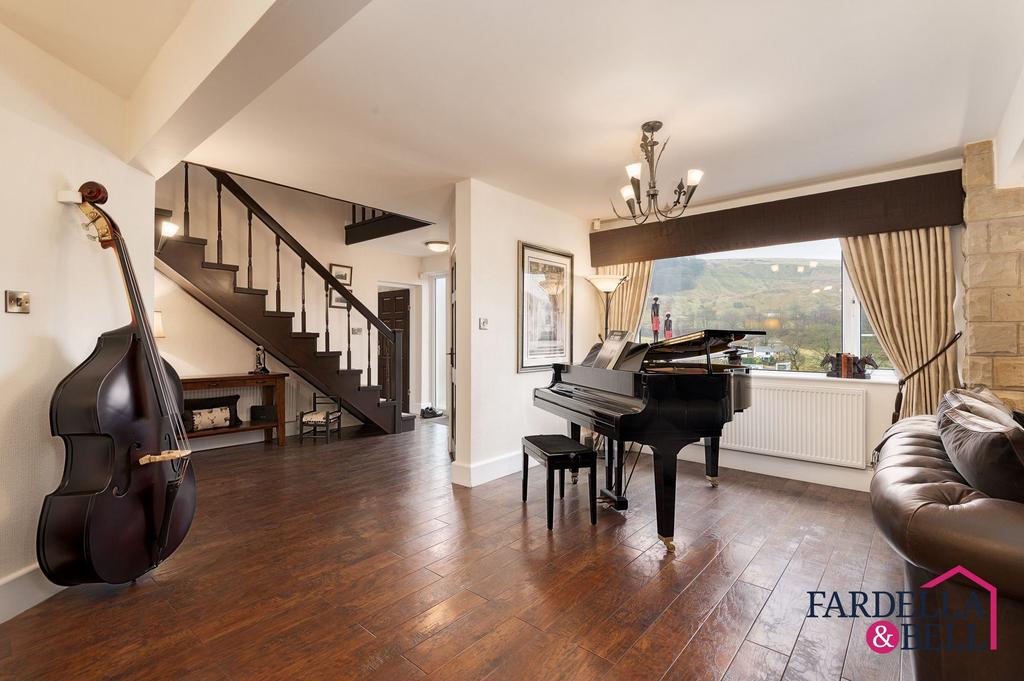 Open plan living room
