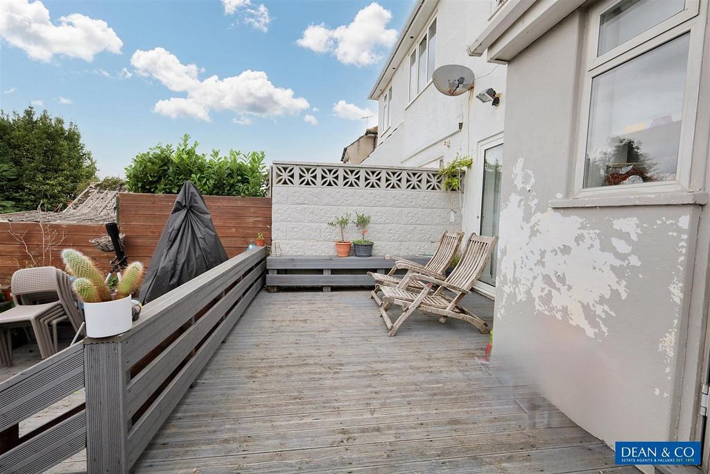 Rear garden