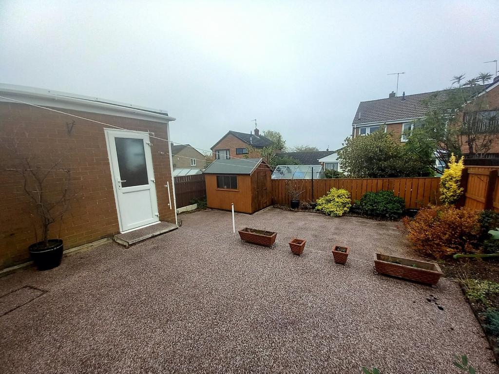 Rear garden