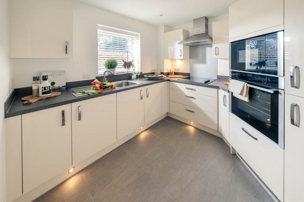Show home kitchen