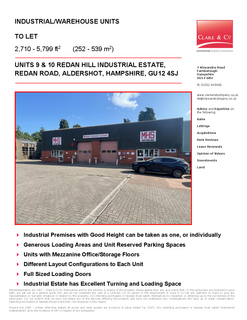 Warehouse to rent, Redan Rd Aldershot GU12 4SJ