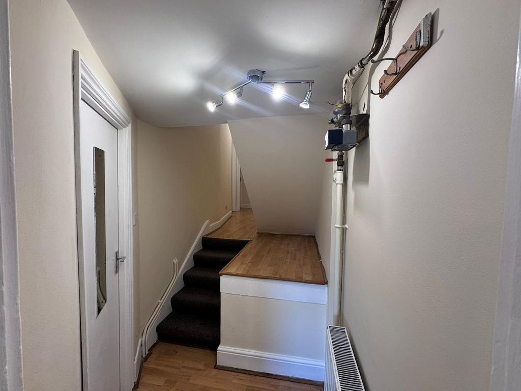 Split Level Hallway