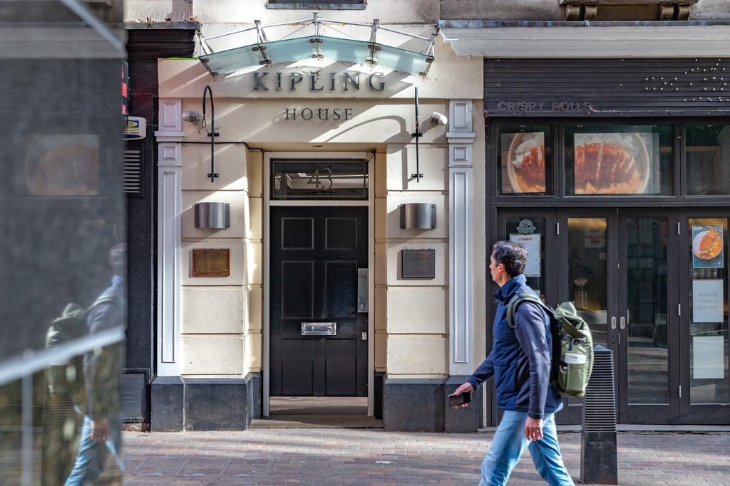 Kipling House entrance