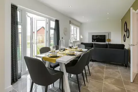 4 bedroom detached house for sale, Plot 229, The Lamphey at Bloor Homes On the 18th, Monterey Gardens RG23