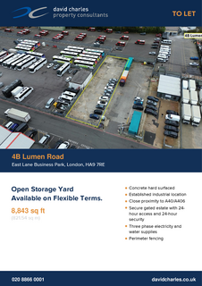 Warehouse to rent, 4 East Ln Wembley HA9 7RB