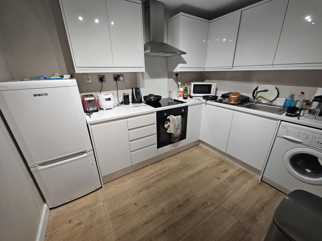 A modern and well-maintained kitchen featuring ...