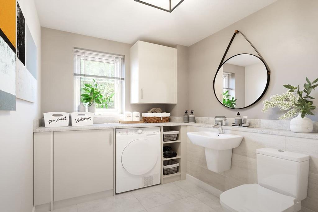 Convenient utility/ cloakroom