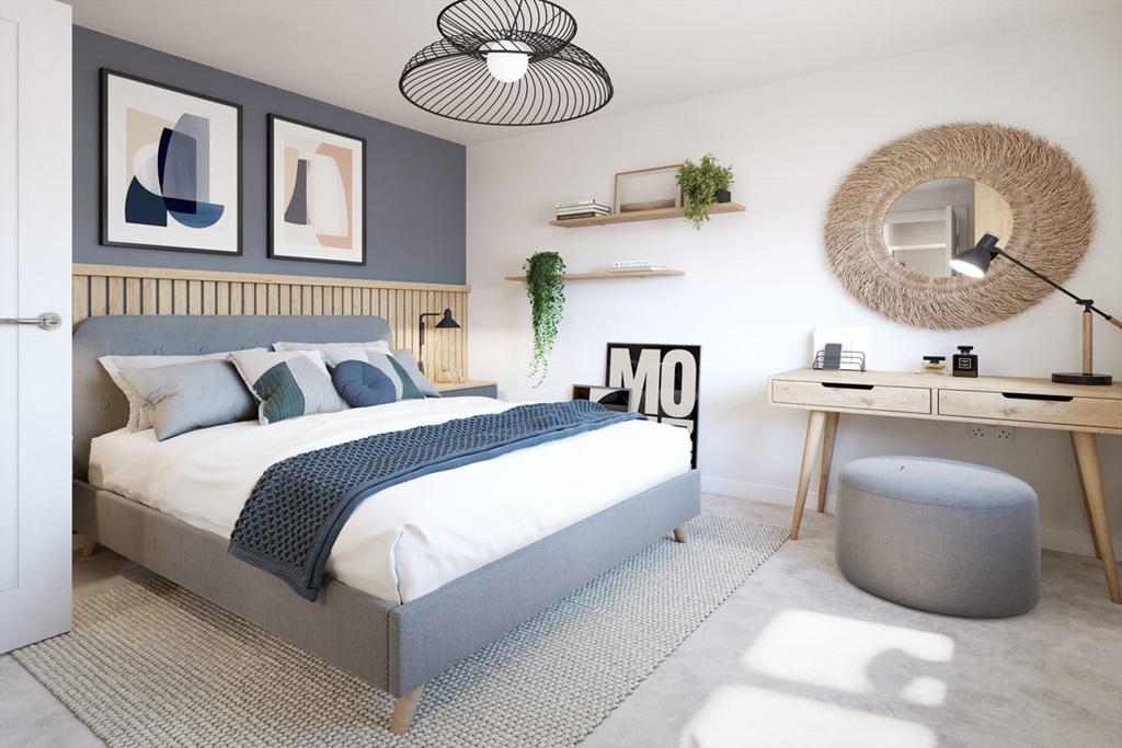 Plenty of space for a double bed