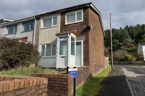 2 bedroom end of terrace house for sale, 7 Parc Bychan, Newtown, Ebbw Vale, Gwent, NP23 5FB