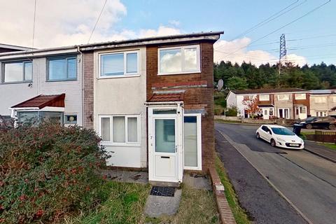 2 bedroom end of terrace house for sale, 7 Parc Bychan, Newtown, Ebbw Vale, Gwent, NP23 5FB