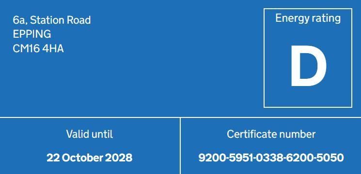 EPC Certificate
