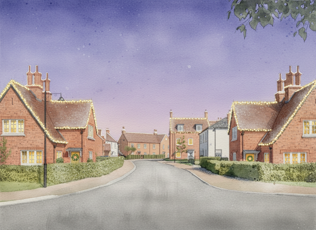 Ascots watercolour