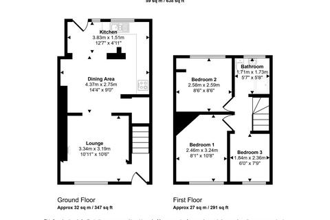 3 bedroom terraced house for sale, King Street, South Bank , Middlesbrough, North Yorkshire, TS6 6JU
