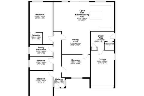 4 bedroom bungalow for sale, Botany, Highworth, Swindon, SN6