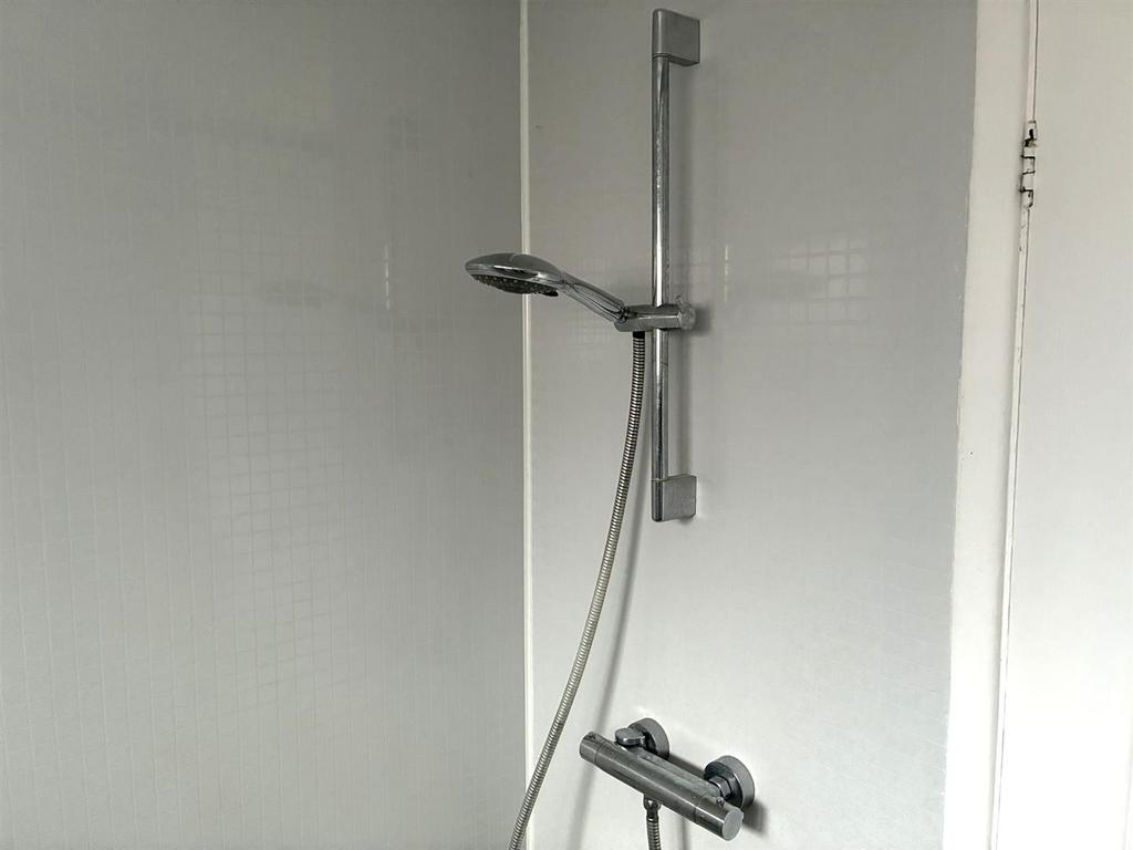 Refitted shower room