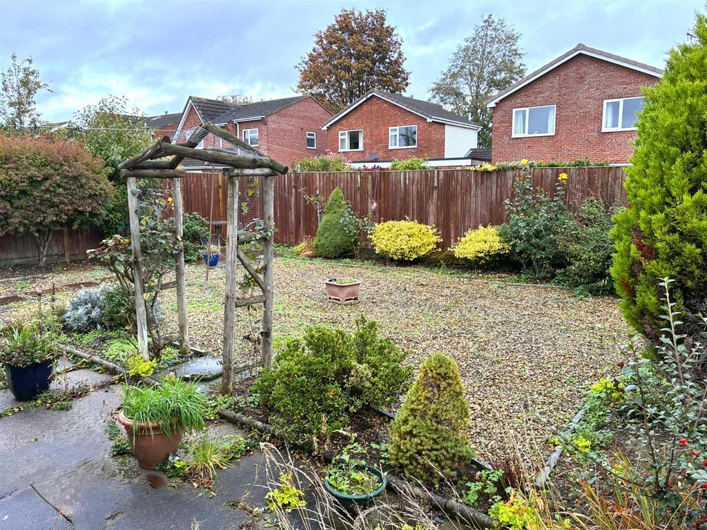 Rear garden