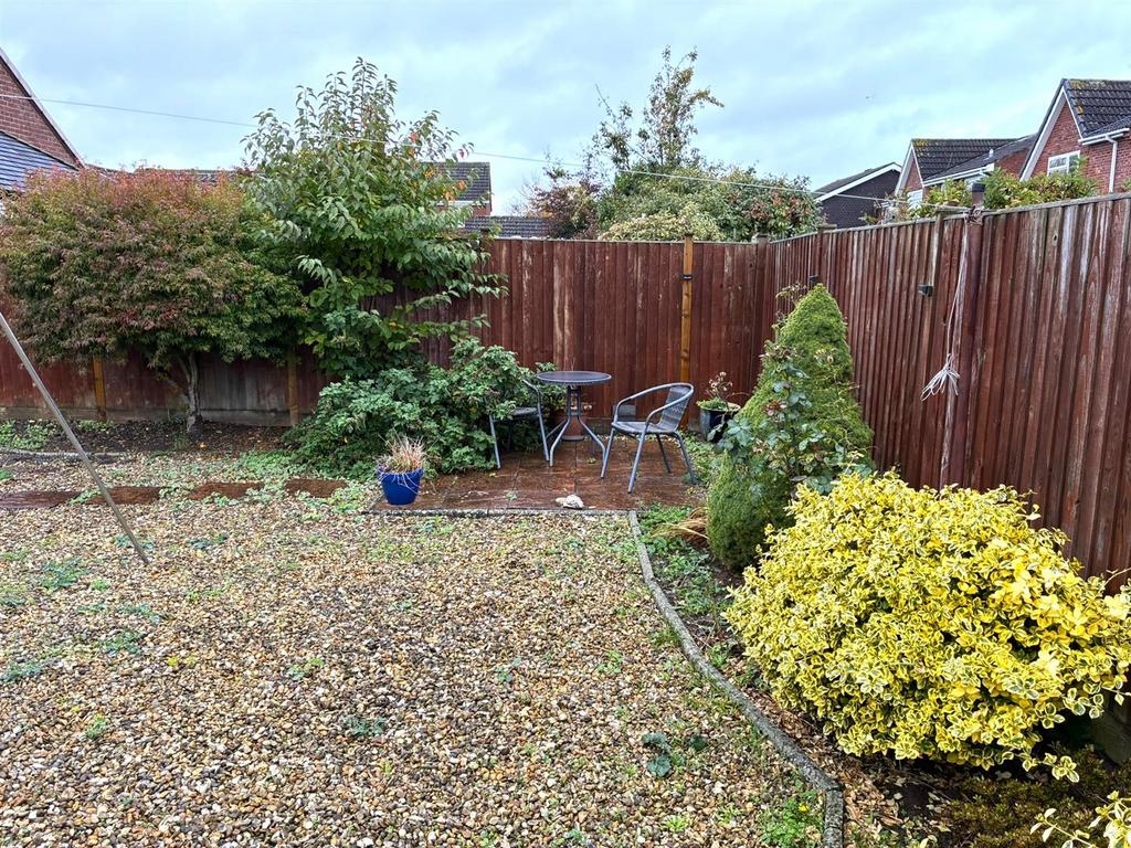 Rear garden