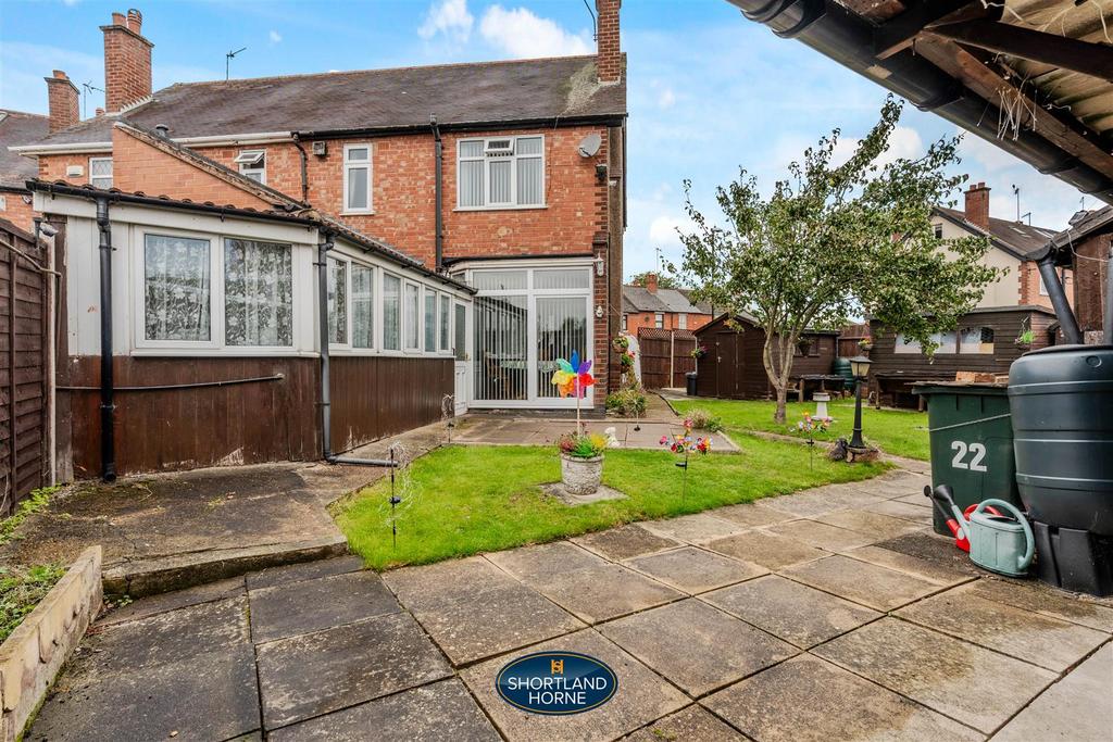 Rear garden