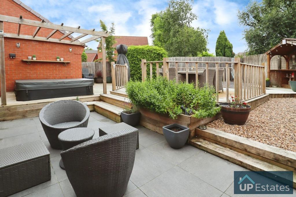 Rear garden