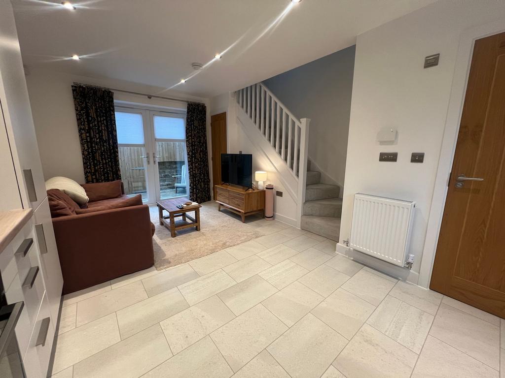 Open plan living kitchen room