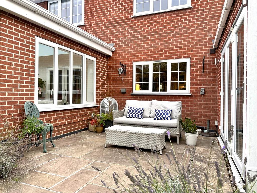 Secluded Paved Seating Area 335