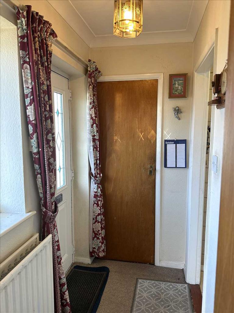 Front entrance hall: