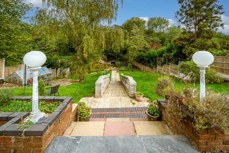 Rear garden