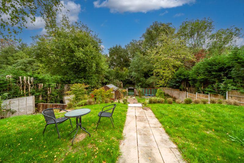 Rear garden