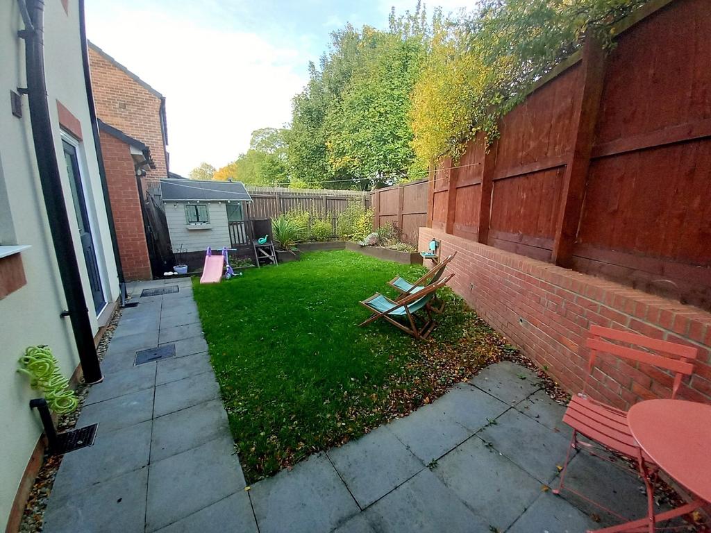 Rear garden