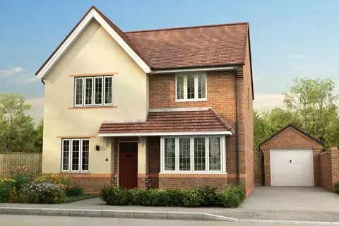 4 bedroom detached house for sale, Plot 25, The Leighton  at Bloor Homes at Felixstowe, IP11, Jubilee Avenue, Walton IP11