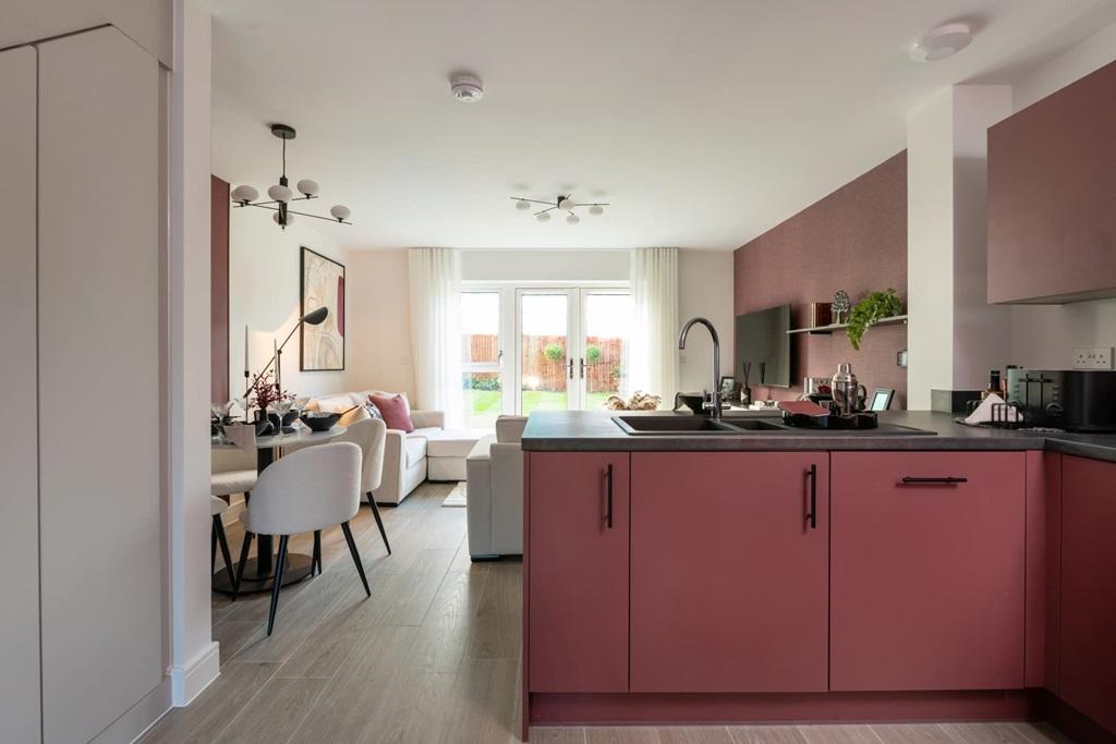 Welcoming space as you enter the home