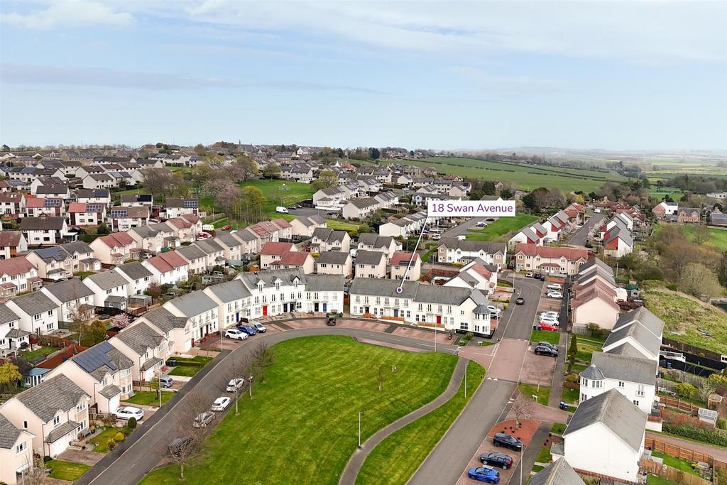 Aerial view, land