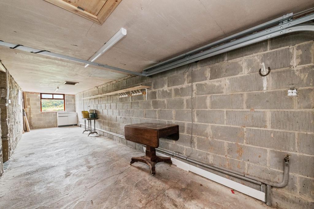 Integral garage