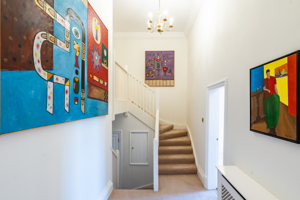 Stairway to Upper Level