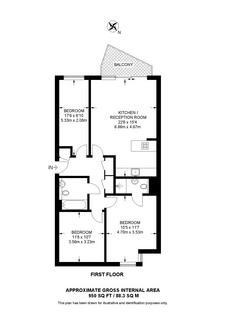 3 bedroom flat for sale, Regents Park Road, London, NW1