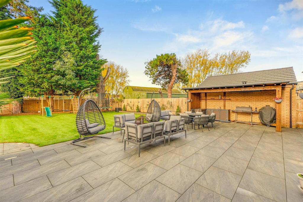 Rear garden