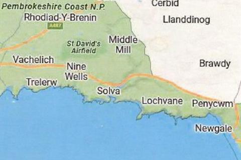 Land for sale, At Whitchurch, Solva, Haverfordwest