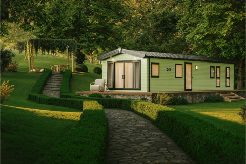 2 bedroom static caravan for sale, Townfoot, Ecclefechan, Lockerbie Dumfries & Galloway