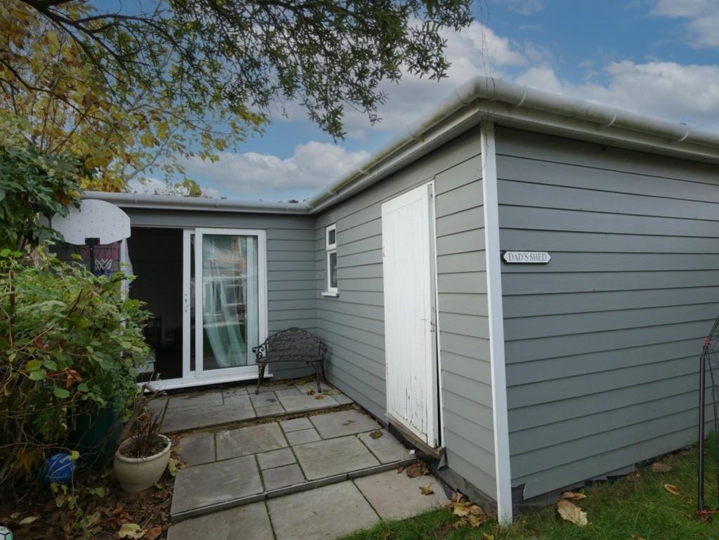 Studio/home office with workshop beside