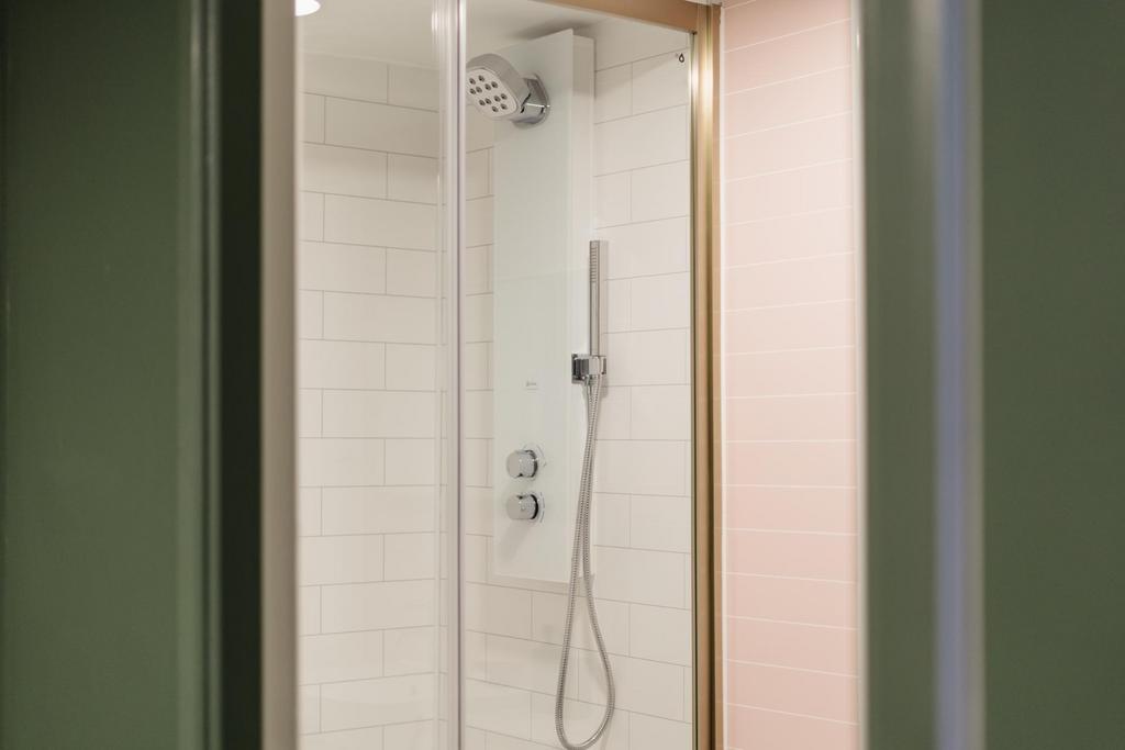 A clean and well-maintained bathroom featuring ...
