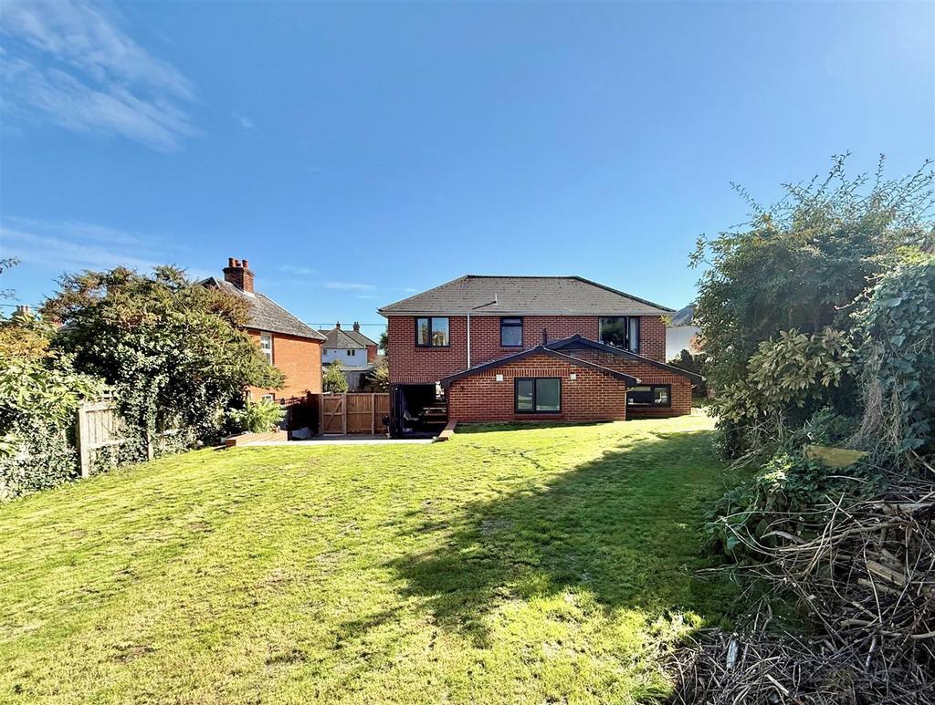 Rear of Property