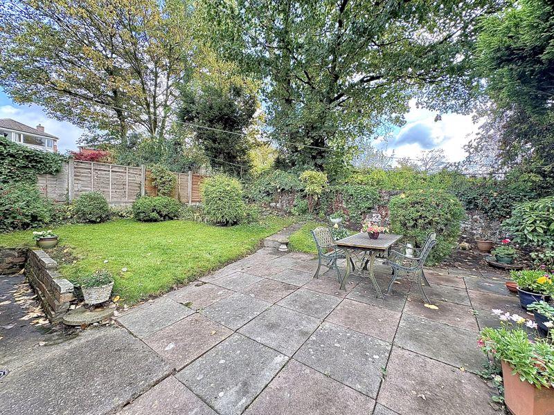 Rear garden