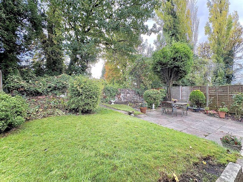 Rear garden