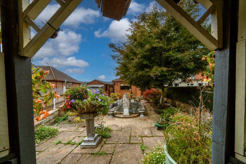 Rear garden