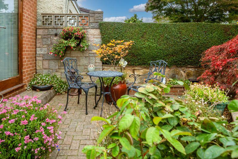 Rear garden